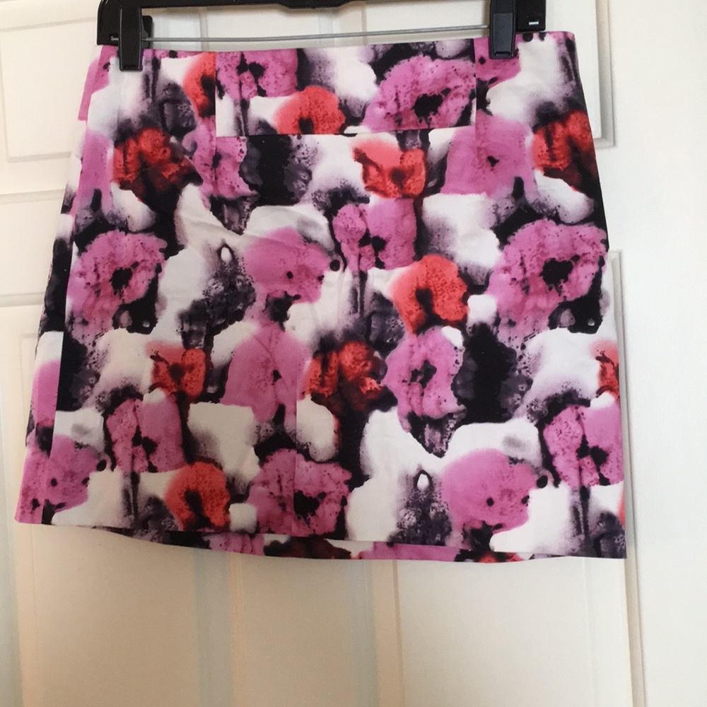 Colorful jcrew mini skirt